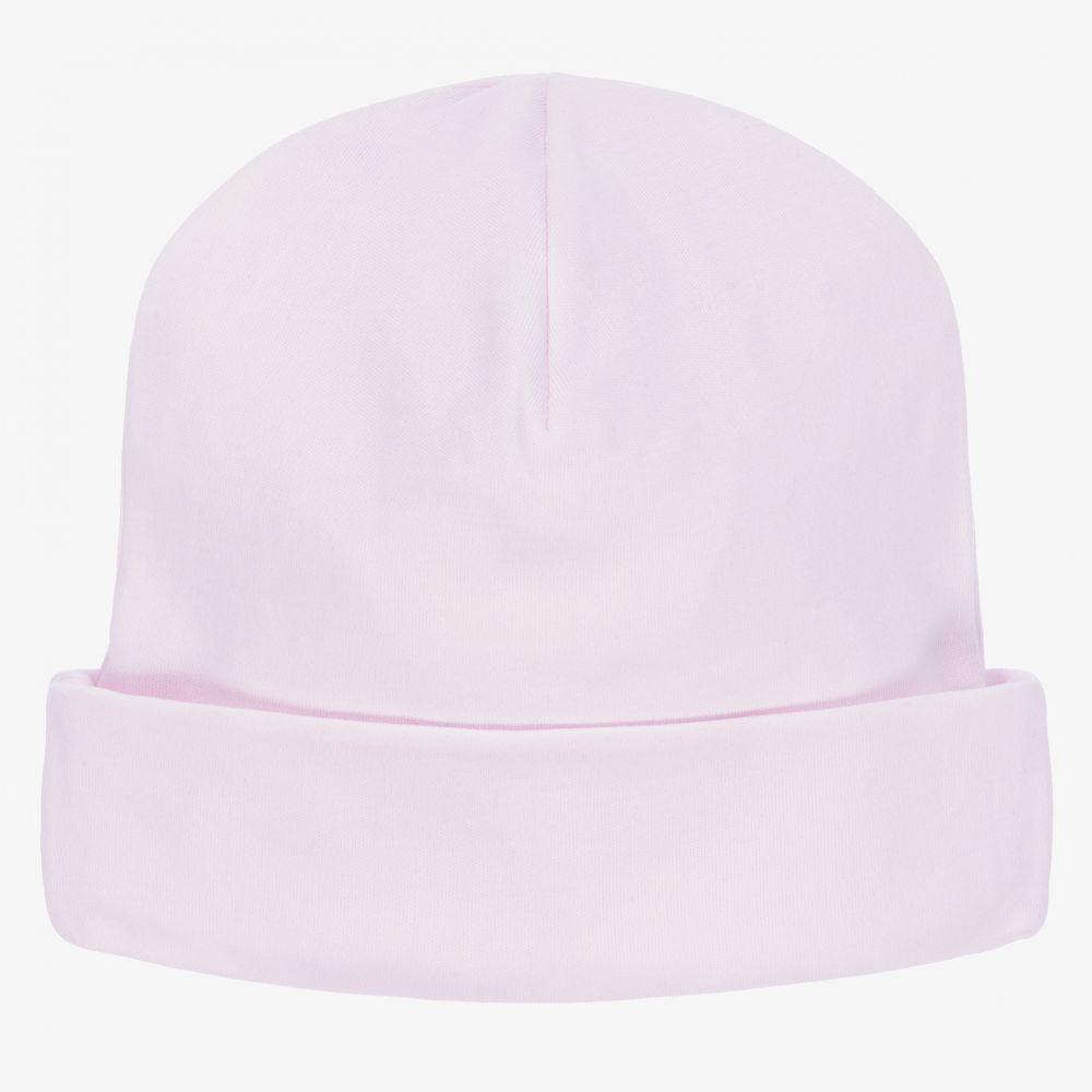 Kissy Kissy-قبعة قطن بيما لون زهري للمولودات | Childrensalon Outlet