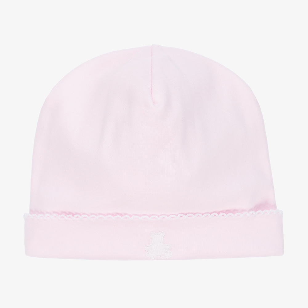 Kissy Kissy - Baby Girls Pink Cotton Ted Hat | Childrensalon