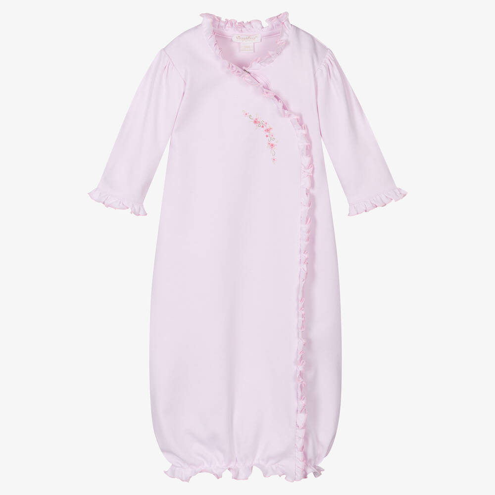 Kissy Kissy - Baby Girls Pink Delicate Blossoms Day Gown | Childrensalon