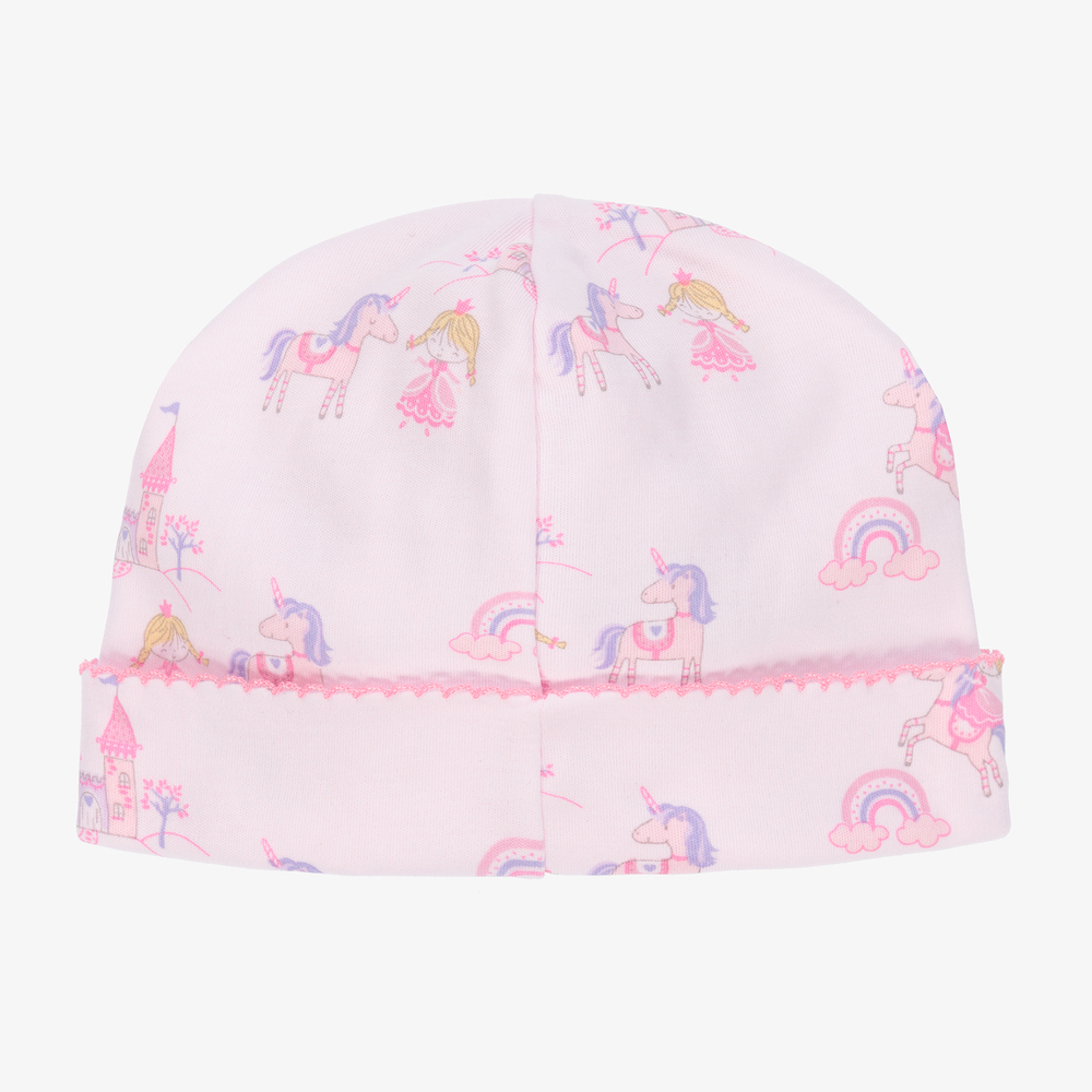 Kissy Kissy-قبعة قطن بيما لون زهري للمولودات | Childrensalon Outlet