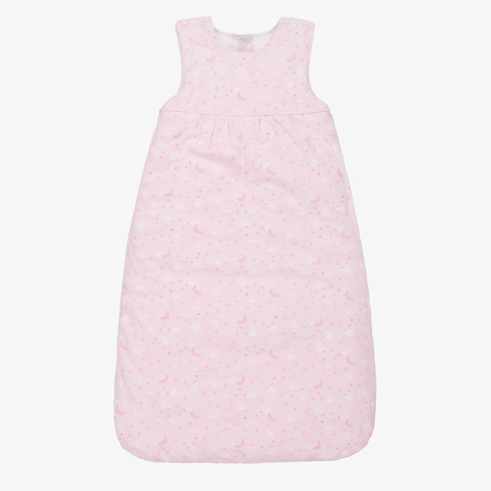Kissy Kissy - Baby Girls Pink Night Clouds Sleeping Bag (68cm) | Childrensalon