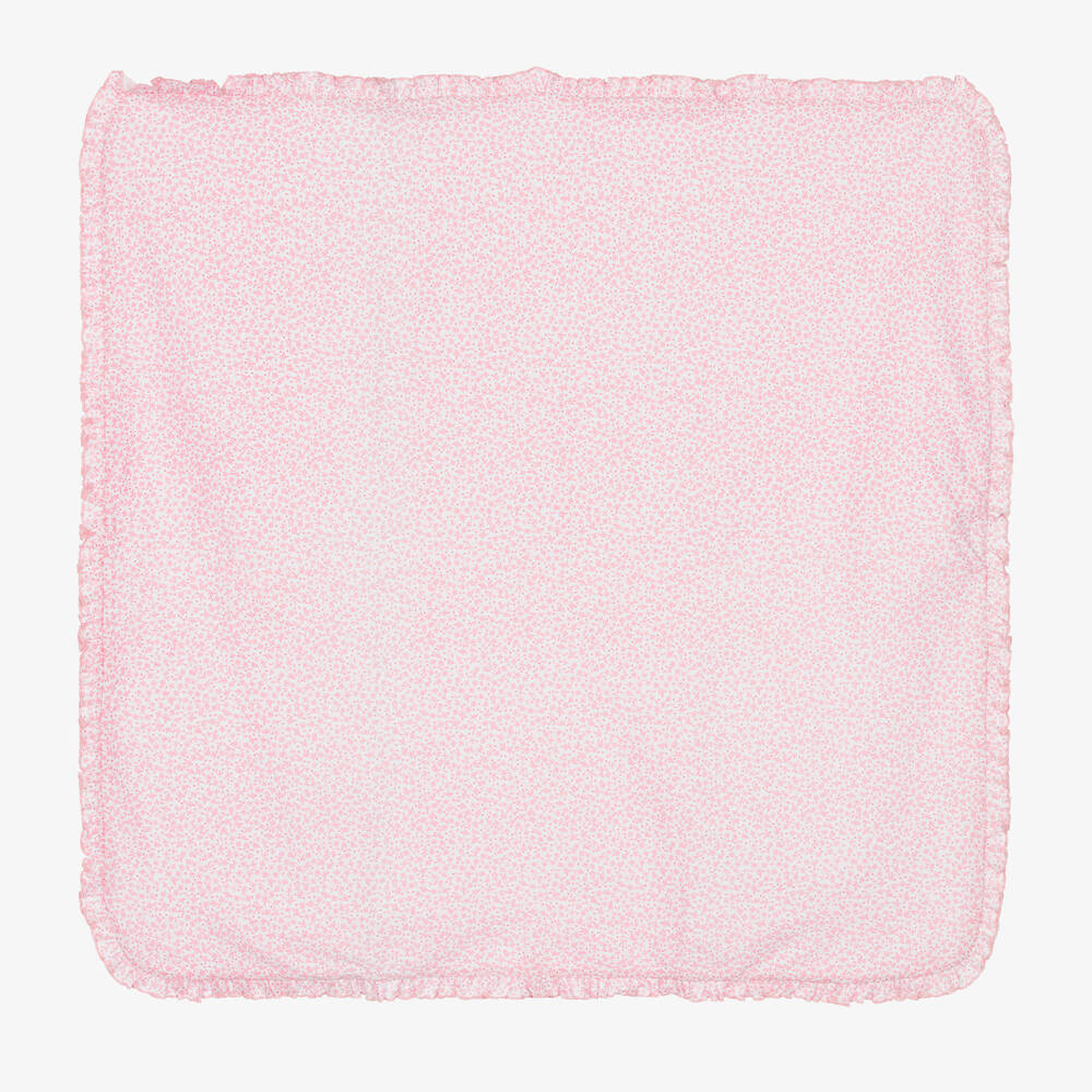Kissy Kissy - Couverture rose petites fleurs bébé fille 71 cm | Childrensalon
