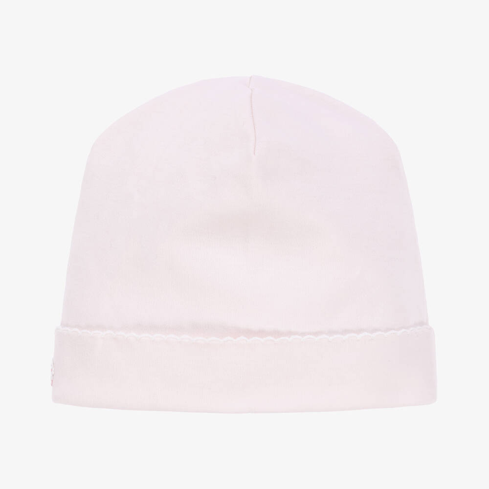 Kissy Kissy-قبعة قطن بيما لون زهري للمولودات | Childrensalon Outlet