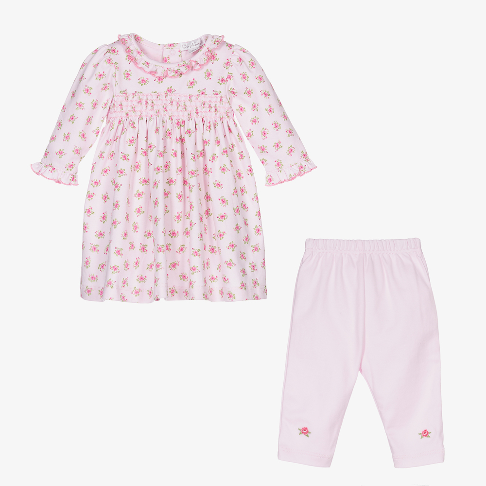 Kissy Kissy-Baby Girls Pink Roses Dress Set | Childrensalon Outlet
