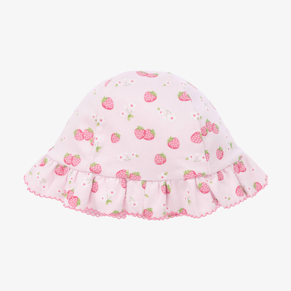 Kissy Kissy-Baby Girls Pink Strawberry Essence Hat | Childrensalon Outlet