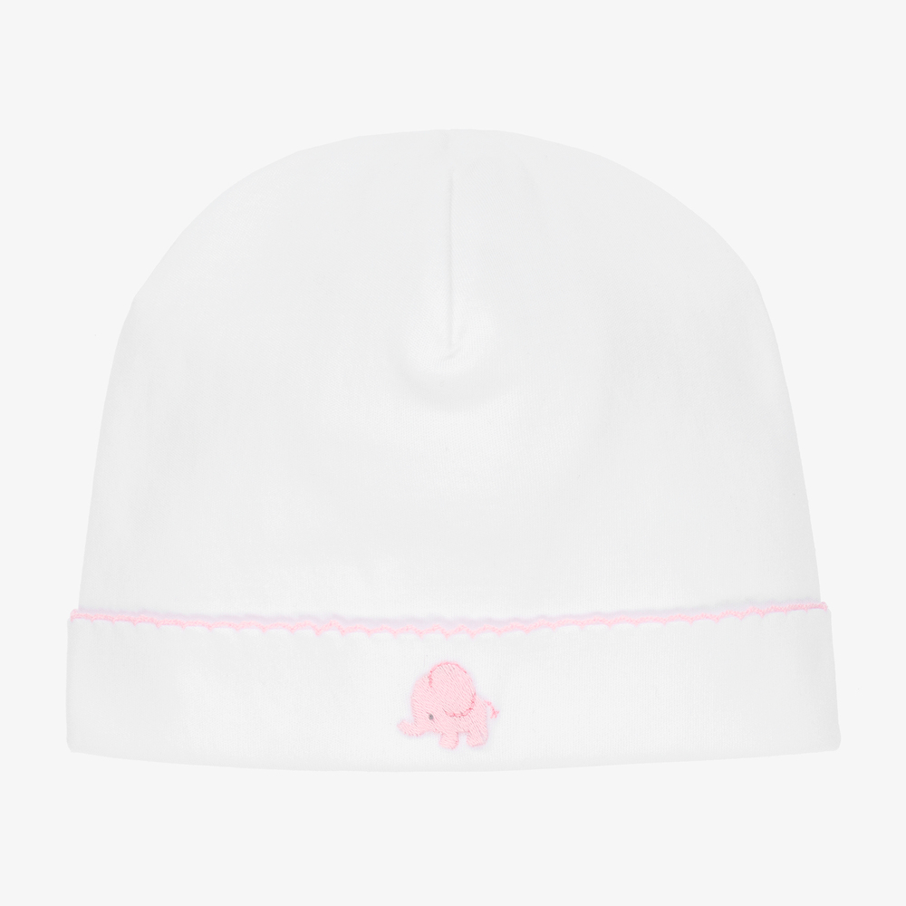 Kissy Kissy - Bonnet blanc Animal Bébé fille | Childrensalon