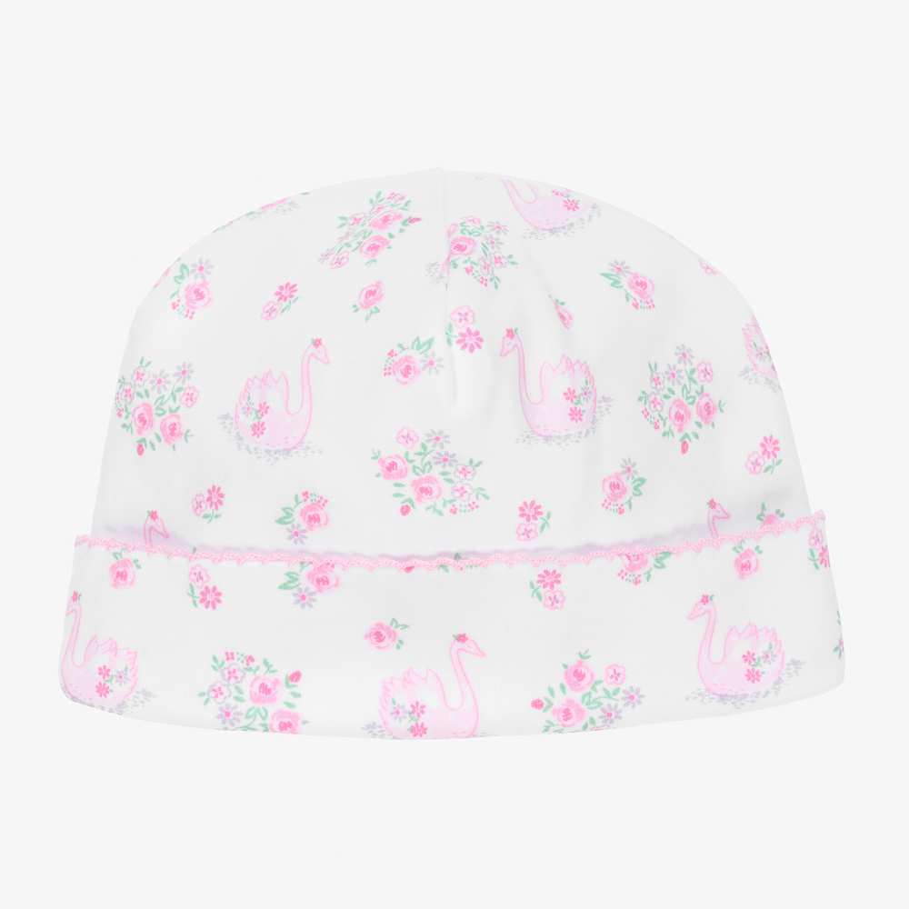 Kissy Kissy - Baby Girls White Blossom Hat | Childrensalon