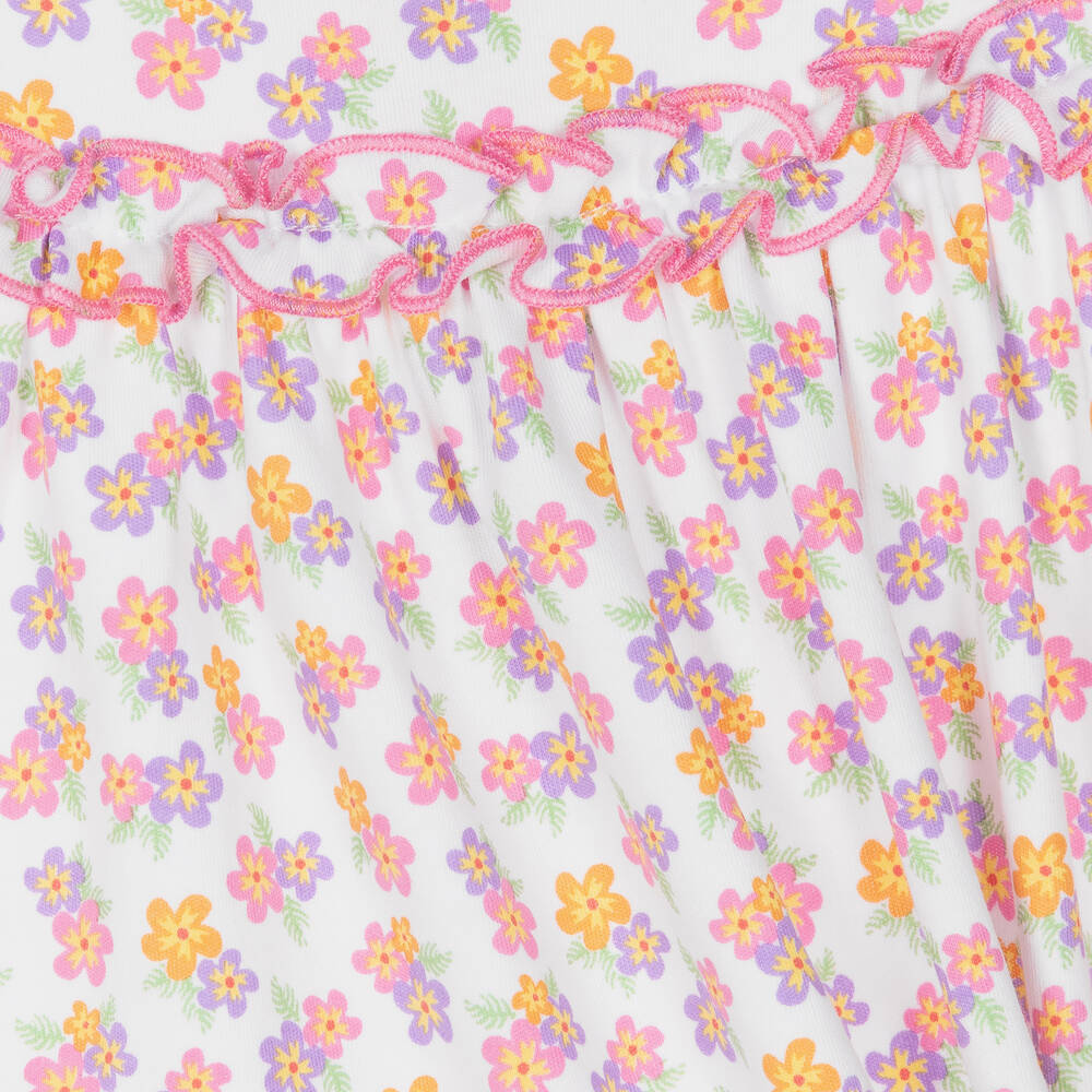 Kissy Kissy-Baby Girls White Cotton Aloha Whales Dress | Childrensalon Outlet