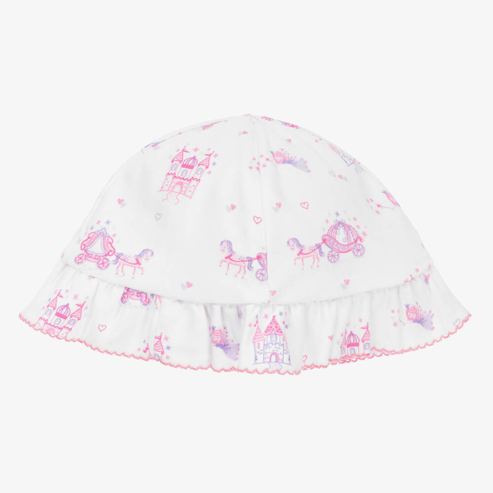 Kissy Kissy-Baby Girls White Cotton Fairytale Wishes Hat | Childrensalon Outlet
