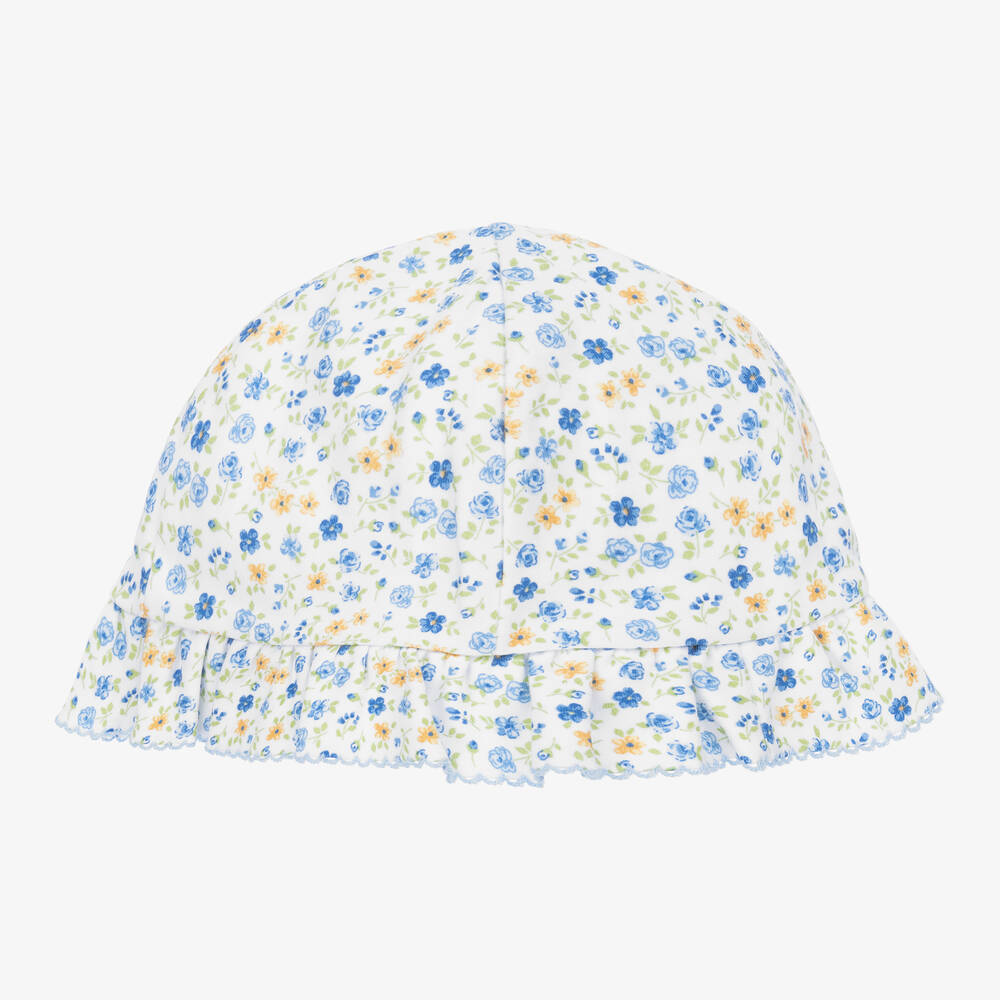 Kissy Kissy - Bonnet blanc Floral Fantasy bébé | Childrensalon