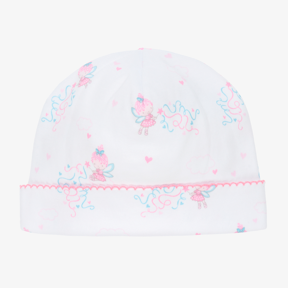 Kissy Kissy - Baby Girls White Cotton Pixie Hat | Childrensalon