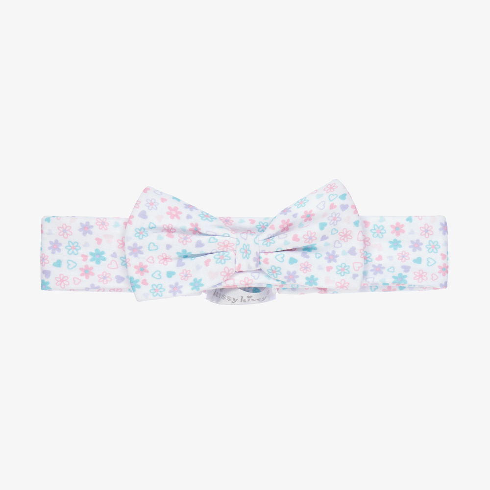 Kissy Kissy - Baby Girls White Fiesta Headband | Childrensalon