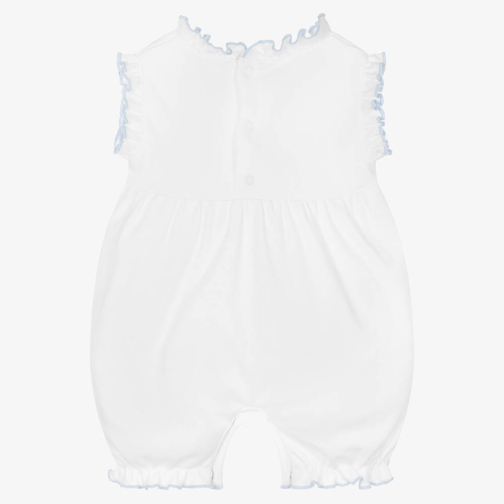 Kissy Kissy-Белый песочник с цветами | Childrensalon Outlet