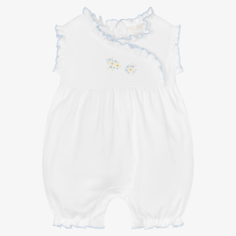 Kissy Kissy-Белый песочник с цветами | Childrensalon Outlet