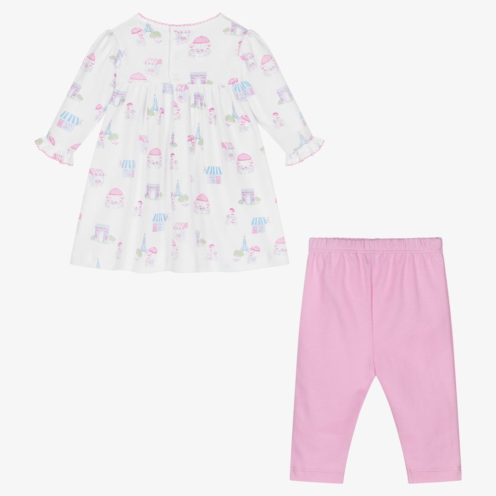 Kissy Kissy-Baby Girls White Paris Dress Set | Childrensalon Outlet