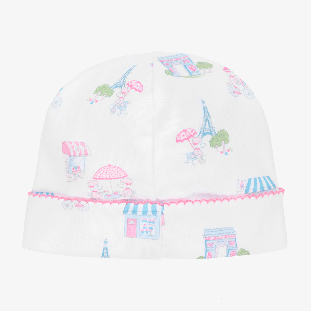 Kissy Kissy-Baby Girls White Paris Hat | Childrensalon Outlet