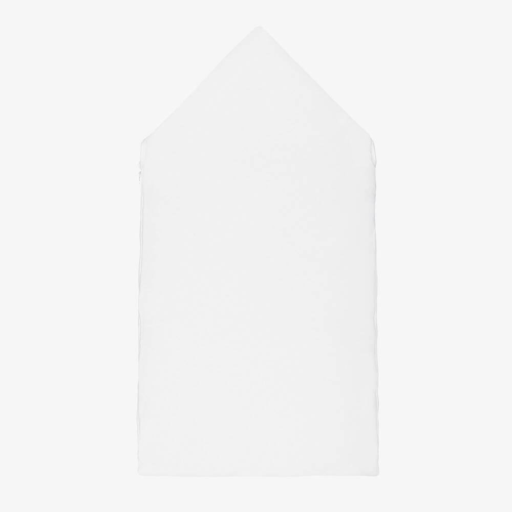 Kissy Kissy-Baby Girls White Pima Cotton Nest with Hand Smocking (78cm) | Childrensalon Outlet