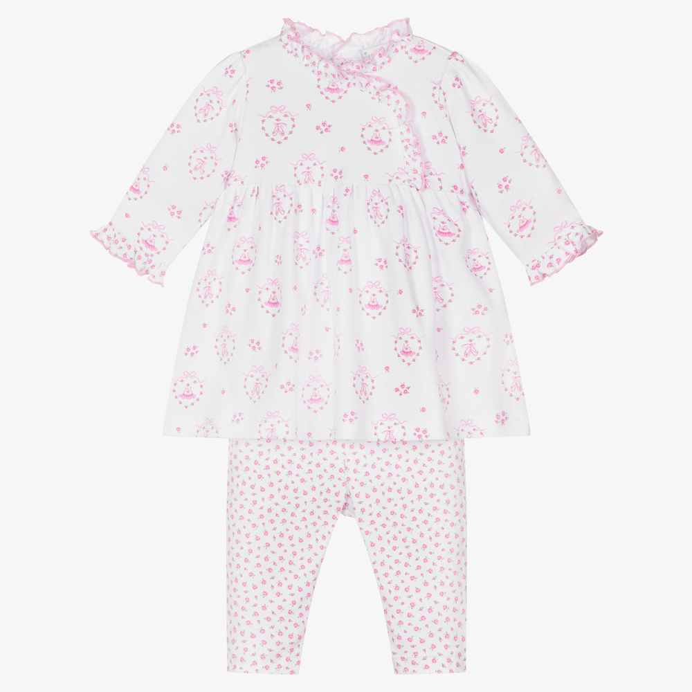 Kissy Kissy Ensemble robe blanc Rosebuds Bébé Childrensalon Outlet