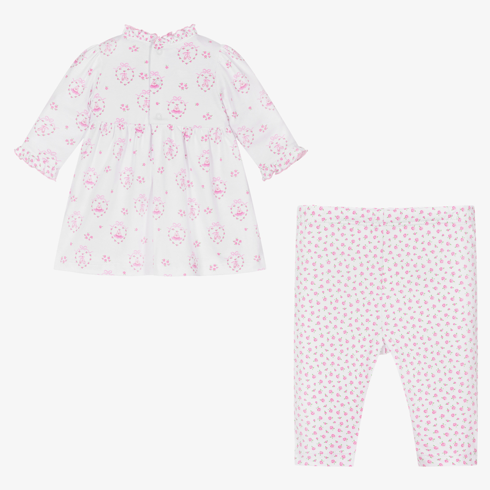 Kissy Kissy Ensemble robe blanc Rosebuds Bébé Childrensalon Outlet