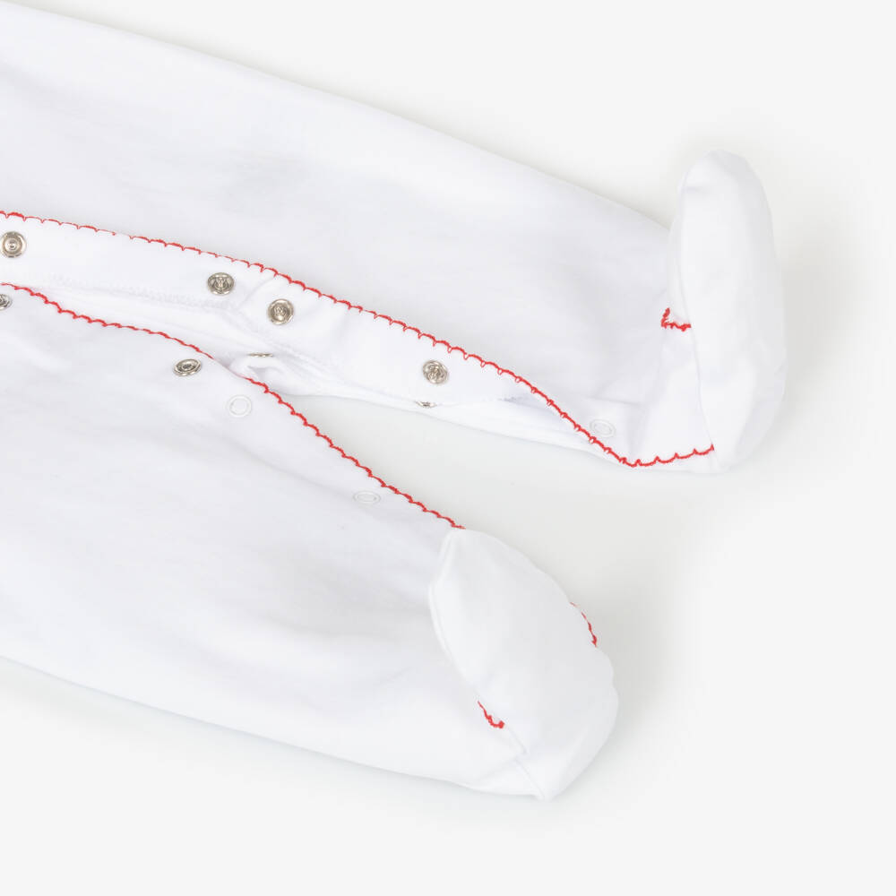 Kissy Kissy-Babys First Festive White Grow Set | Childrensalon Outlet