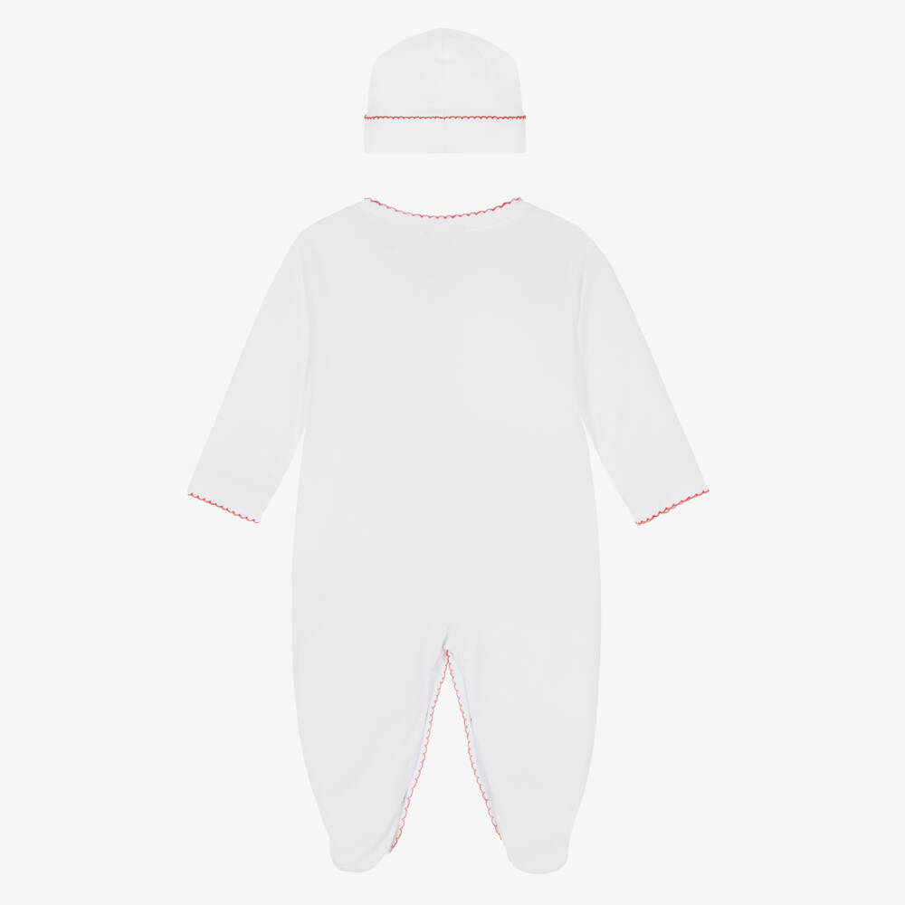 Kissy Kissy-Babys First Festive White Grow Set | Childrensalon Outlet