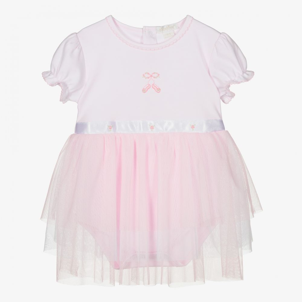 Kissy Kissy - Ballet Pima Cotton Baby Dress | Childrensalon