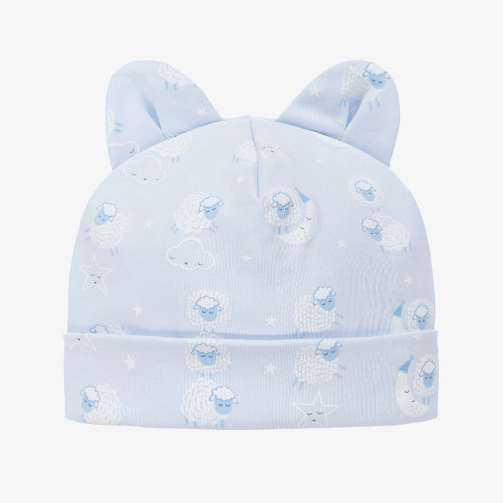 Kissy Kissy - Blaue Night Night Lammies Mütze | Childrensalon