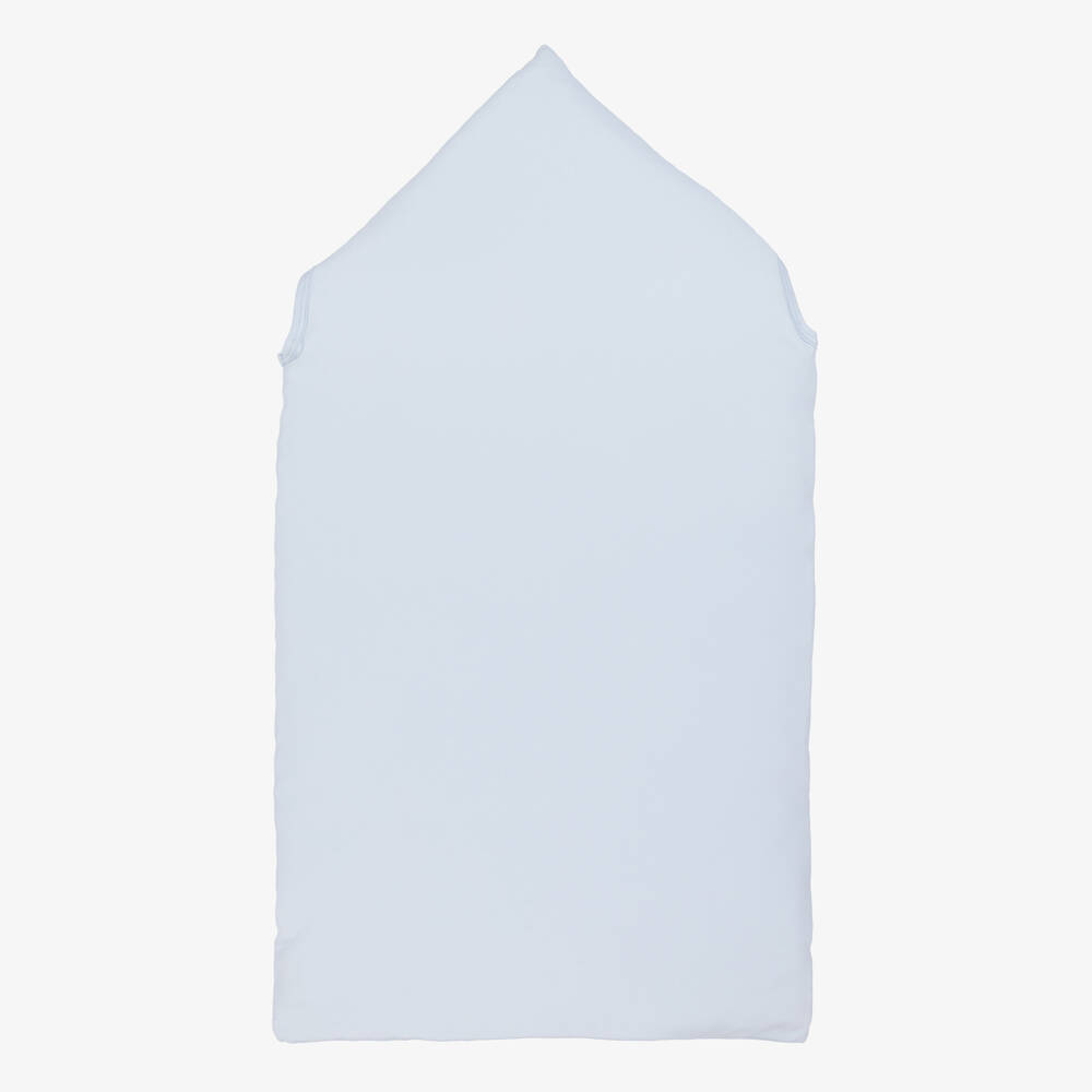 Kissy Kissy-Голубое хлопковое гнездо с лошадкой для верховой езды | Childrensalon Outlet