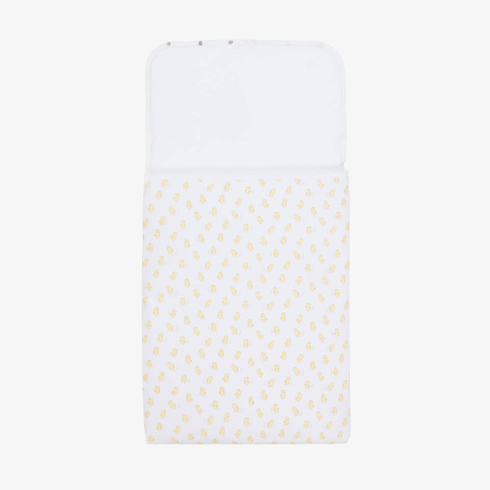 Kissy Kissy-Boy's Cozy White Chick Cocoon | Childrensalon Outlet