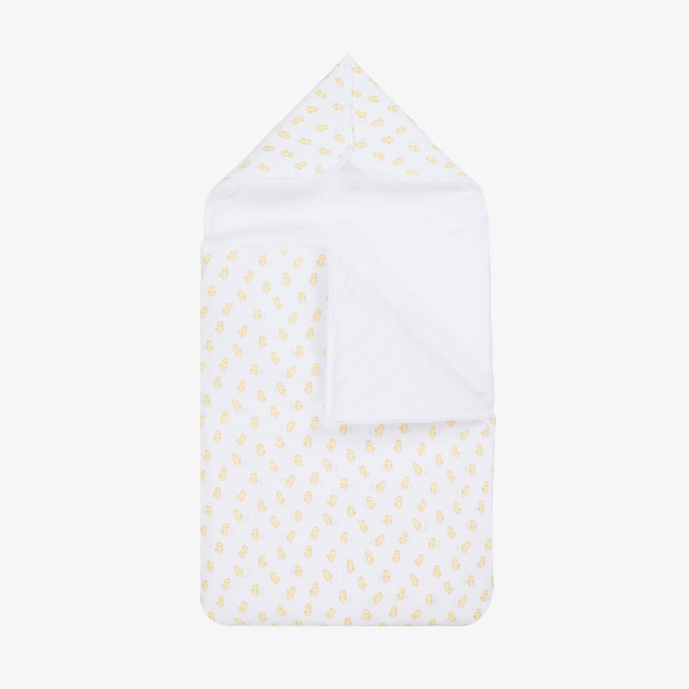 Kissy Kissy-Boy's Cozy White Chick Cocoon | Childrensalon Outlet