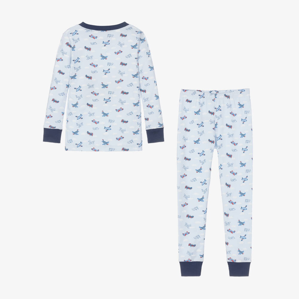 Kissy Kissy-Boys Aeroplane Print Cotton Pyjamas | Childrensalon Outlet