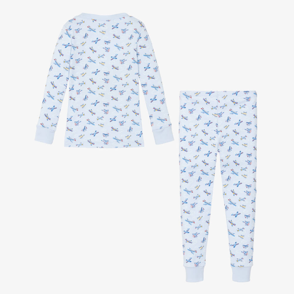 Kissy Kissy-Boys Blue Air Adventure Pyjamas | Childrensalon Outlet