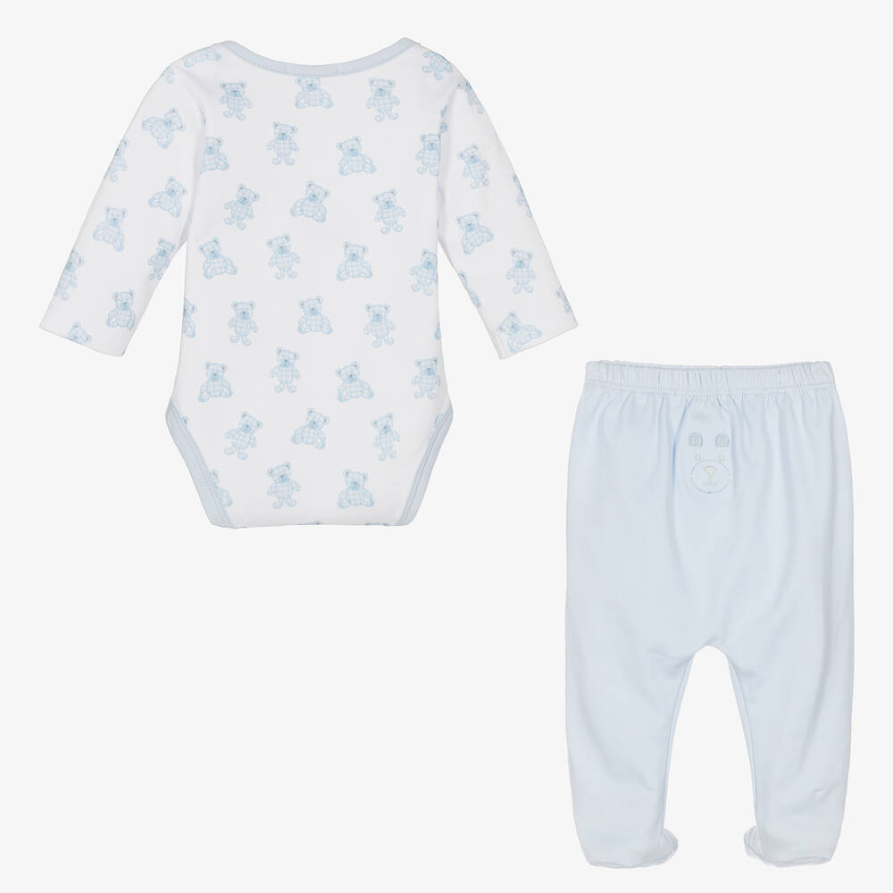 Kissy Kissy-Боди с медвежатами и голубые штанишки | Childrensalon Outlet