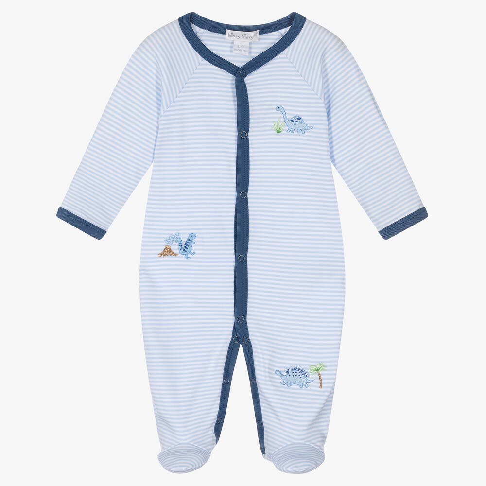 Kissy Kissy - Blauer Dino Territory Strampler | Childrensalon