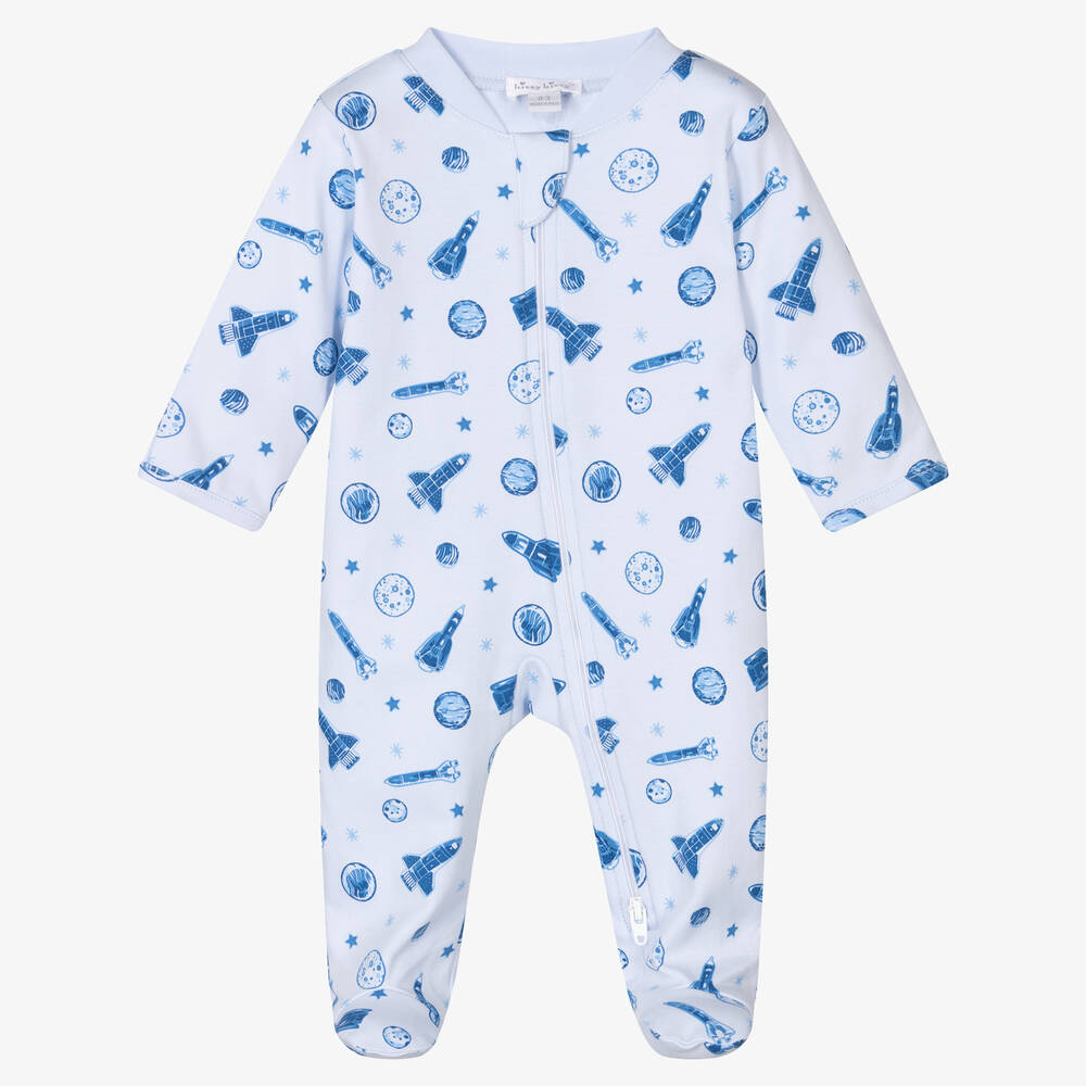 Kissy Kissy - Blauer Space Explorers Strampler | Childrensalon