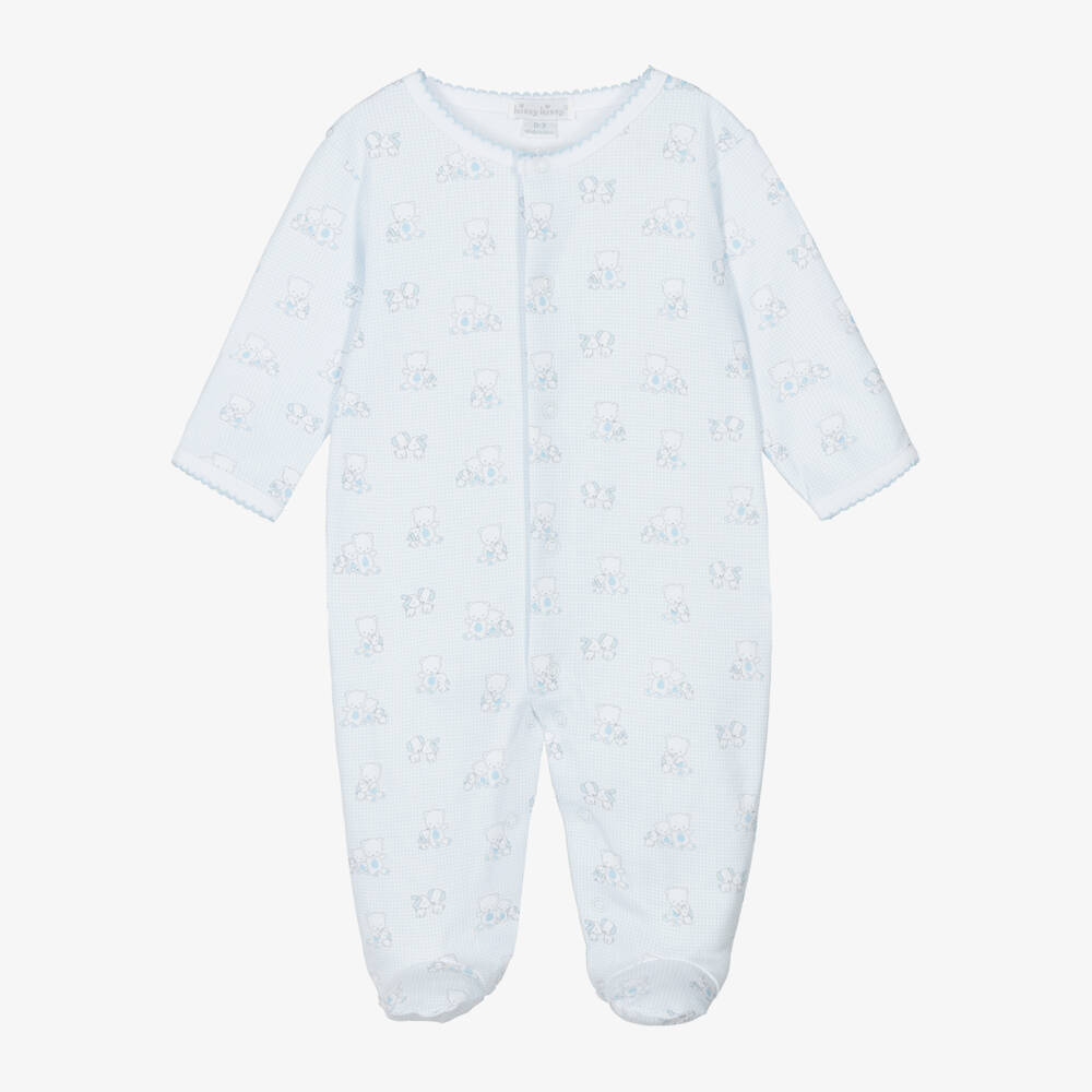 Kissy Kissy-Голубой комбинезон для малышей мальчиков с мишкой | Childrensalon Outlet