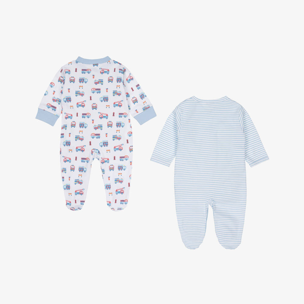 Kissy Kissy-Комплект голубых боди с принтом грузовика для мальчиков | Childrensalon Outlet