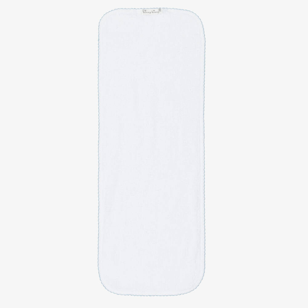 Kissy Kissy-Boys Blue Pima Cotton Muslin | Childrensalon Outlet