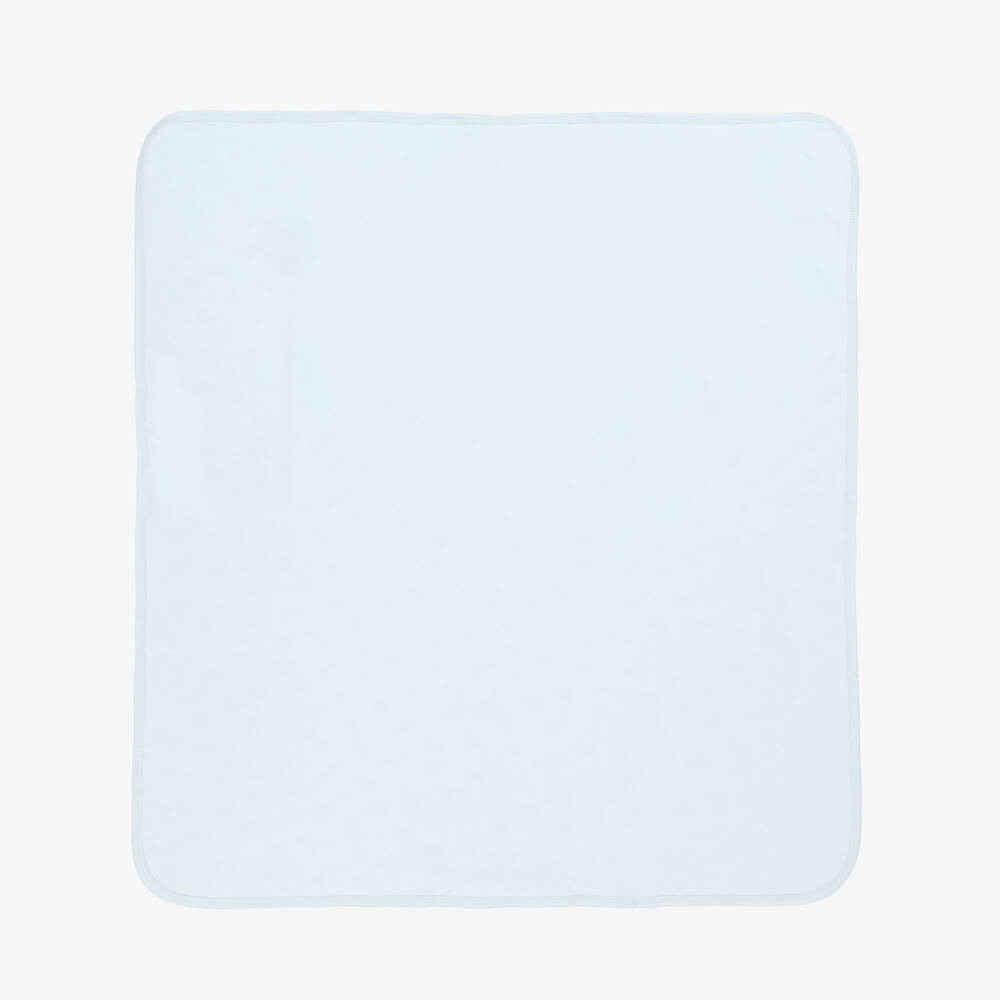 Kissy Kissy-Boys Blue Pima Cotton Plane Blanket | Childrensalon Outlet