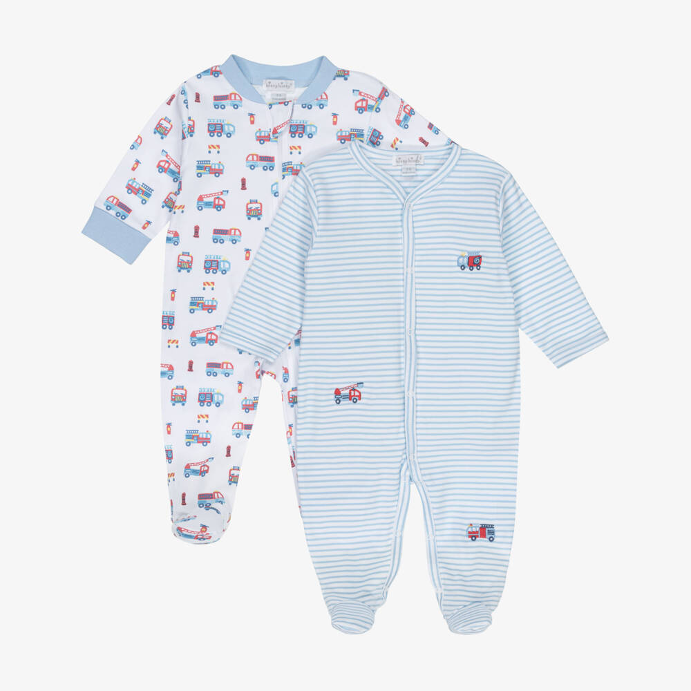 Kissy Kissy-Комплект голубых боди с принтом грузовика для мальчиков | Childrensalon Outlet