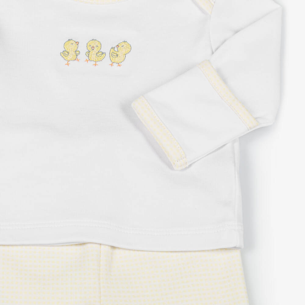 Kissy Kissy-Boys Bright Chicks Pima Cotton Set | Childrensalon Outlet