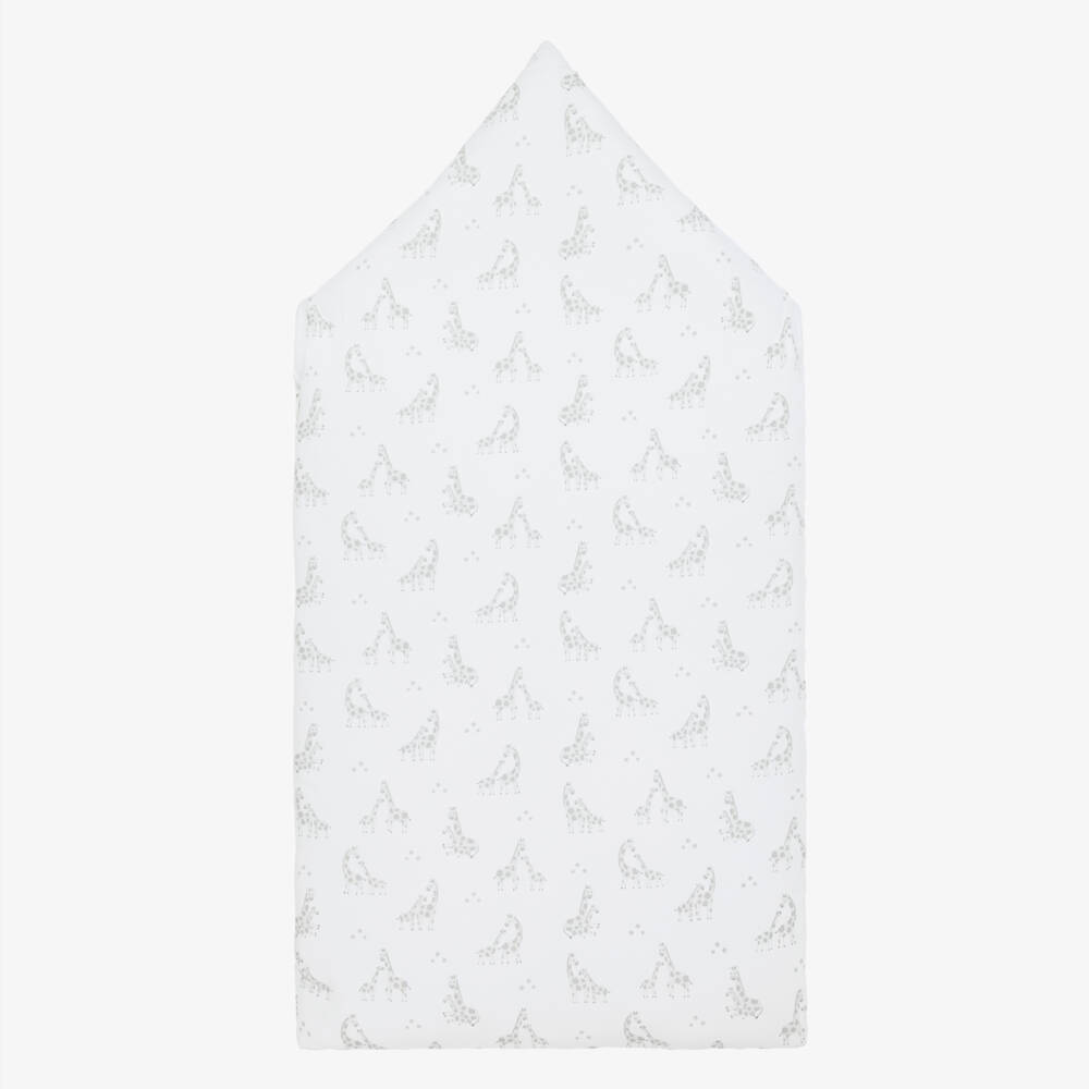 Kissy Kissy-Boys Cosy Grey Giraffe Nest | Childrensalon Outlet