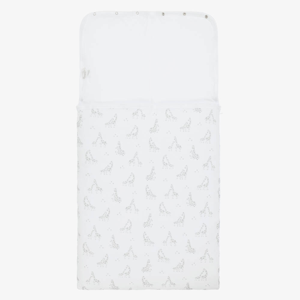 Kissy Kissy-Boys Cosy Grey Giraffe Nest | Childrensalon Outlet