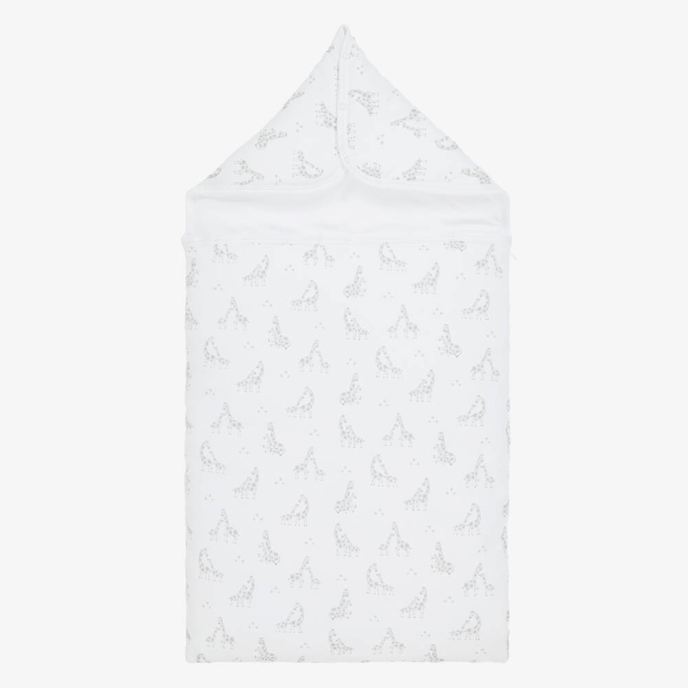 Kissy Kissy-Boys Cosy Grey Giraffe Nest | Childrensalon Outlet