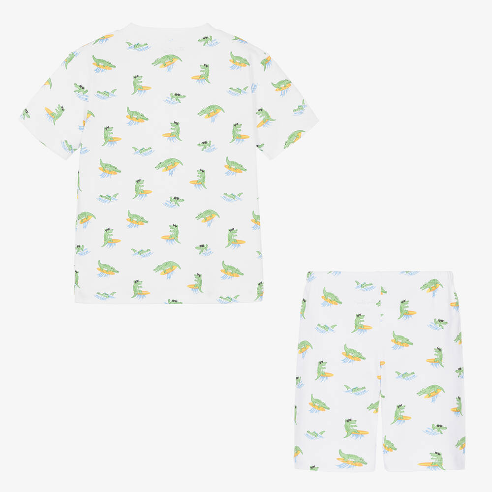 Kissy Kissy-Boys Cotton Crocodile Capers Pyjamas | Childrensalon Outlet