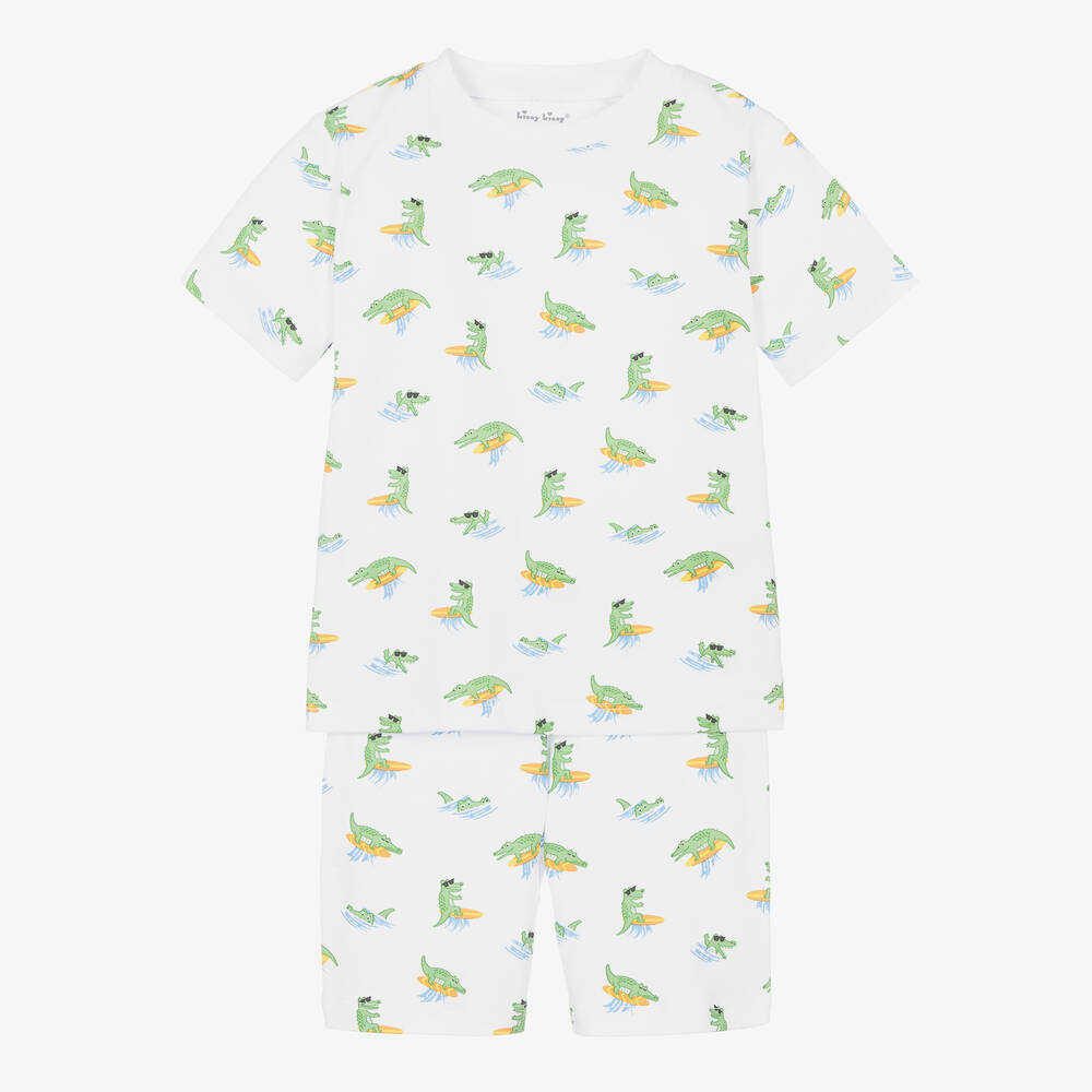 Kissy Kissy-Boys Cotton Crocodile Capers Pyjamas | Childrensalon Outlet