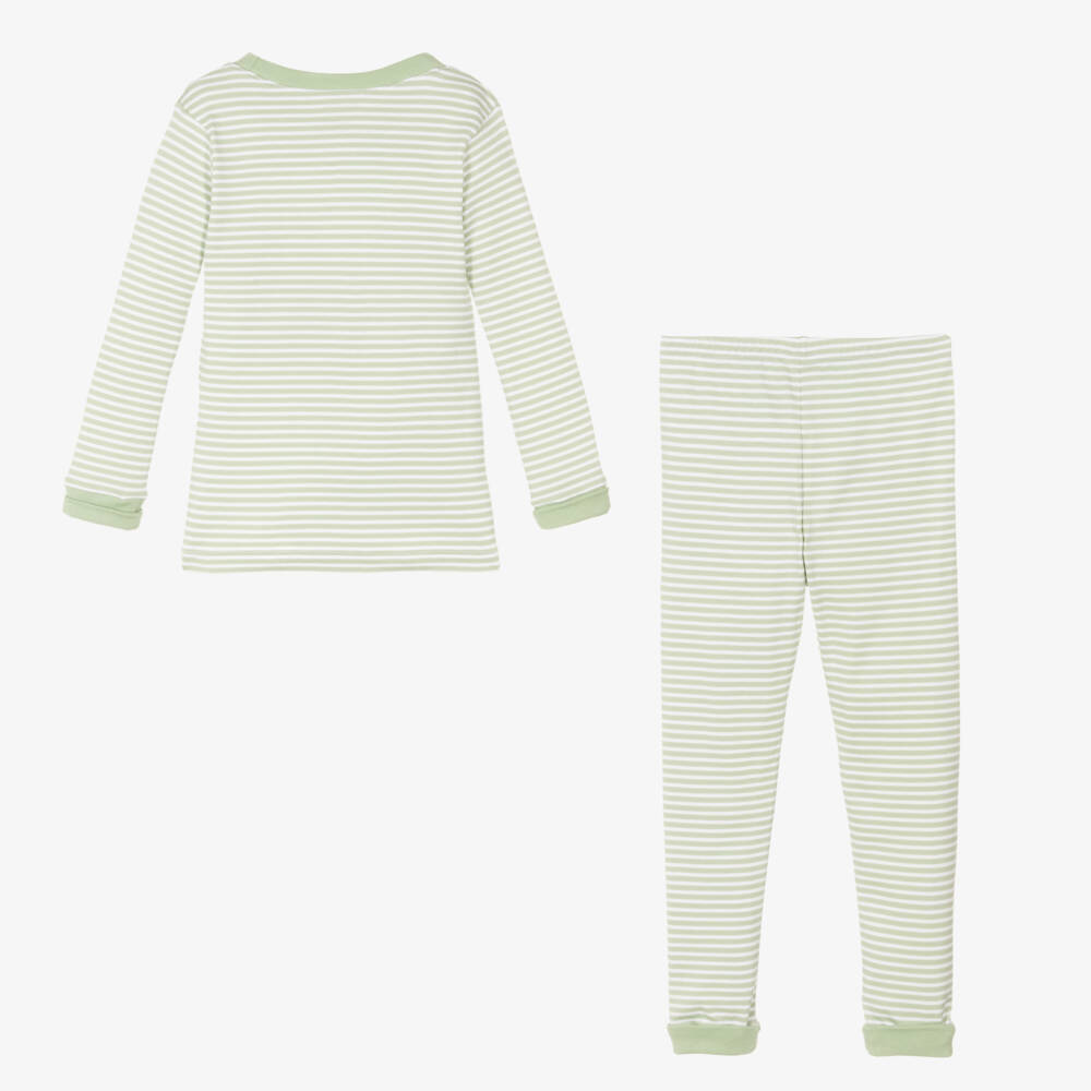 Kissy Kissy-Boys Cotton Green Bear Pyjamas | Childrensalon Outlet