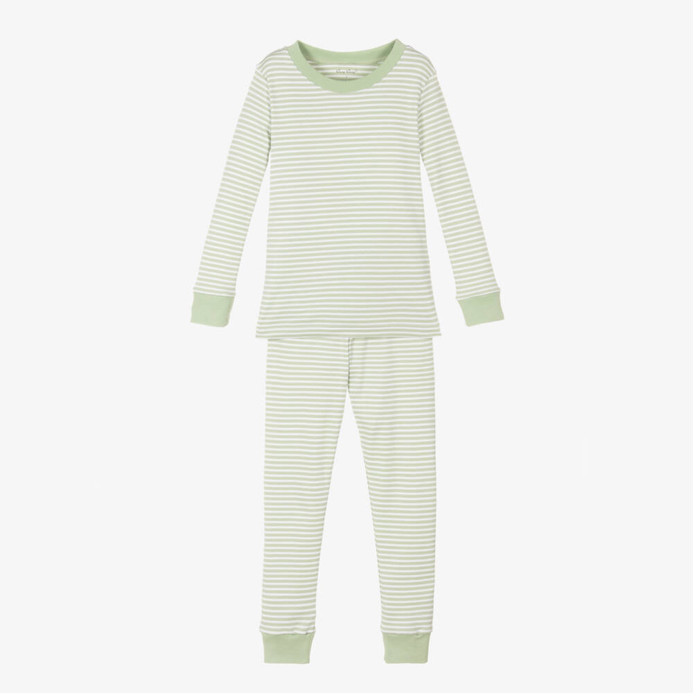 Kissy Kissy-Boys Cotton Green Bear Pyjamas | Childrensalon Outlet