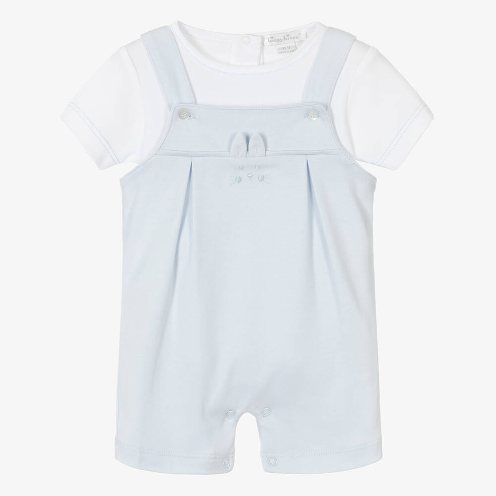 Kissy Kissy-Boys Cottontail Hollows Babysuit Set | Childrensalon Outlet