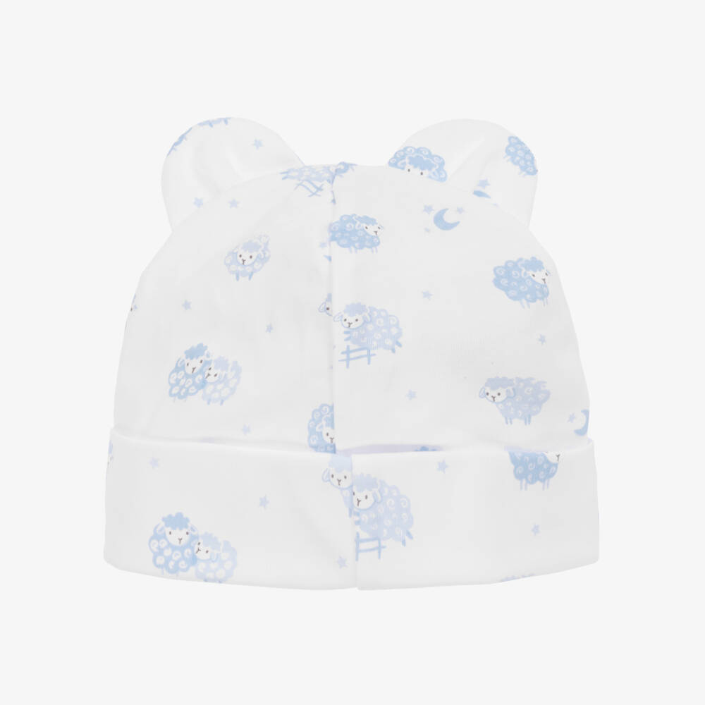 Kissy Kissy-Boys Cozy Cotton Sheep Beanie | Childrensalon Outlet